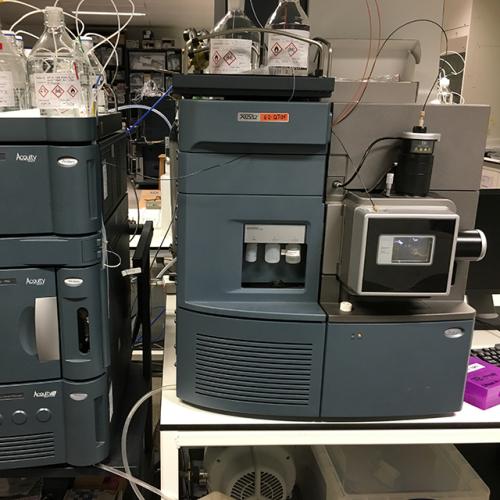 Image of a Xevo G2 QTof used for oligonucleotide analysis
