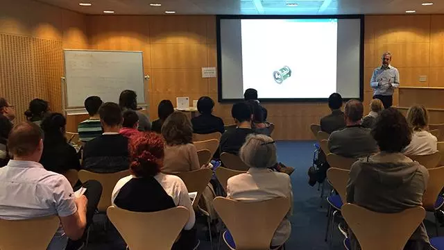 Image of a seminar taking place