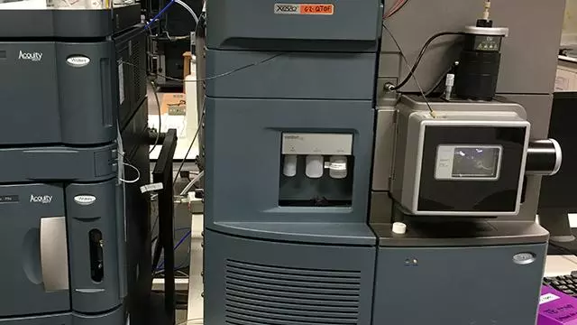 Image of a Xevo G2 QTof used for oligonucleotide analysis